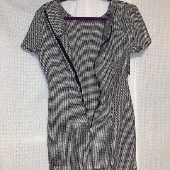 My Michelle Black and White Hounds Tooth Dress - Picture 14 of 16